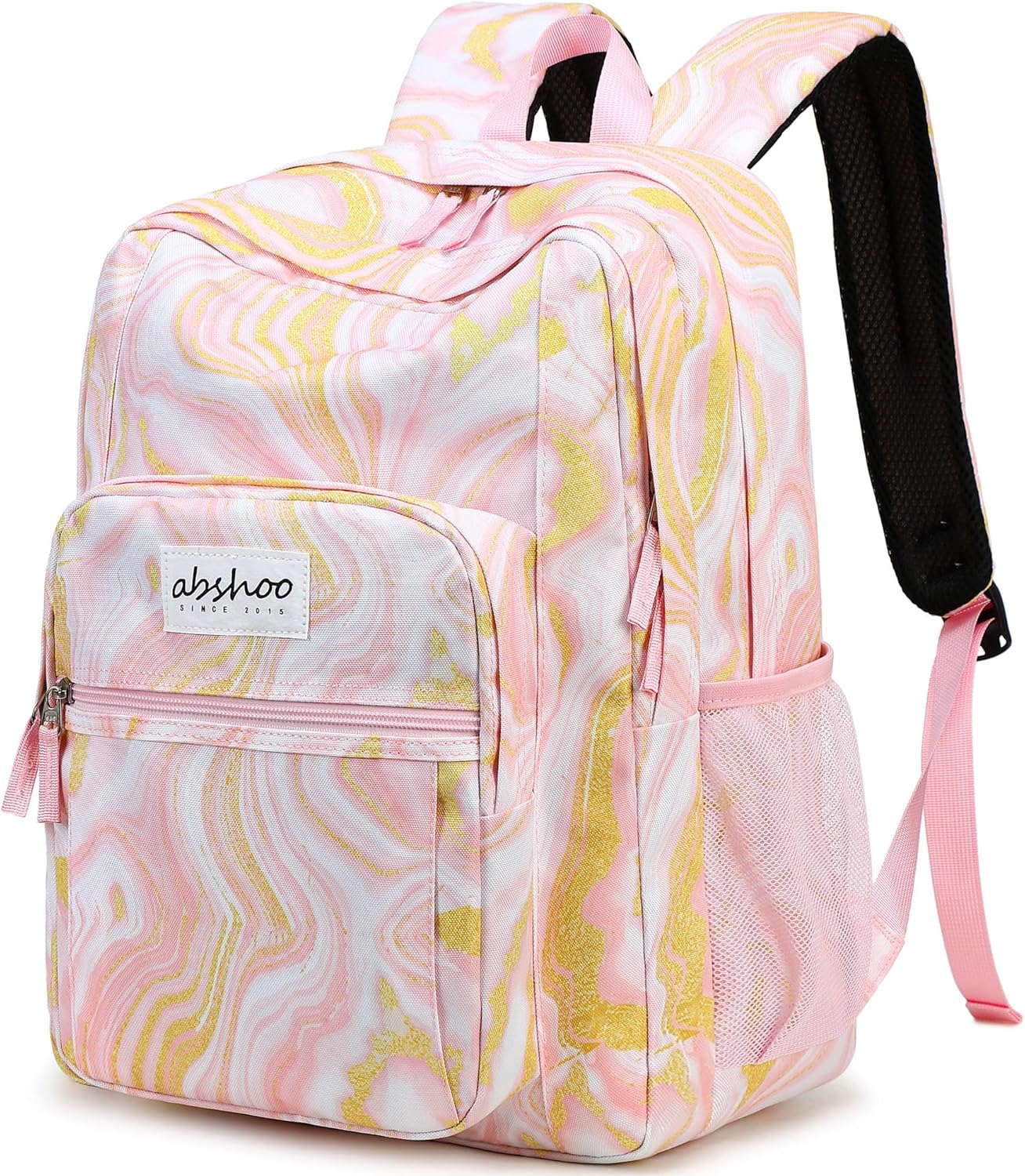 abshoo Classical Basic Travel Backpack For School Water Resistant Bookbag - Image 19