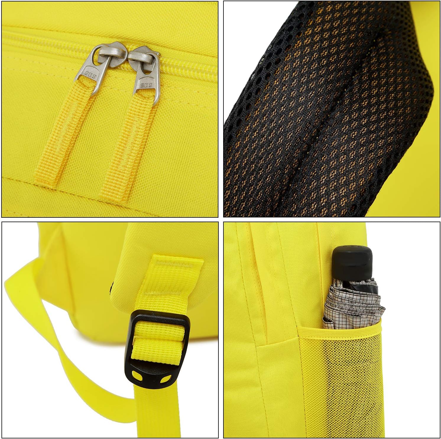 abshoo Classical Basic Travel Backpack For School Water Resistant Bookbag - Image 8