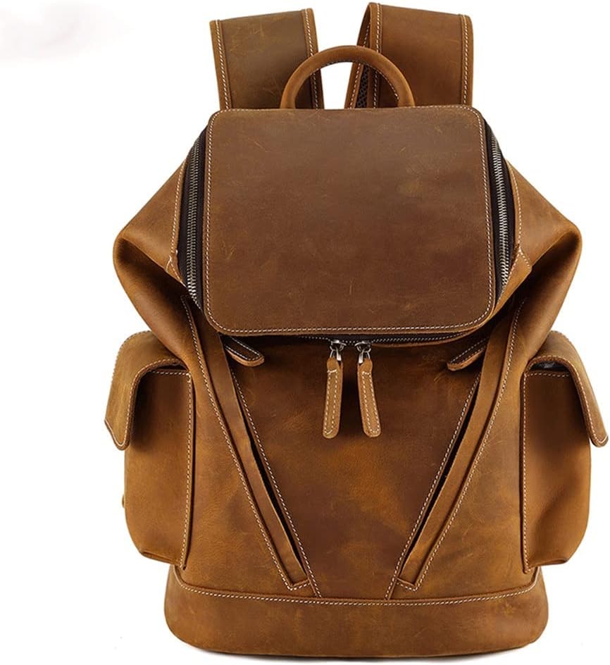 DUYHBAWRS Personality Men's Backpack Backpack Large-capacity Travel Men's Bag College(E) - Image 6