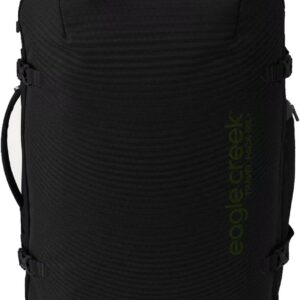 eagle creek Tour Travel Backpack 55L S\/M - Durable and Expandable with Ergonomic Fit, Laptop Pocket, and Lockable Zippers, Black