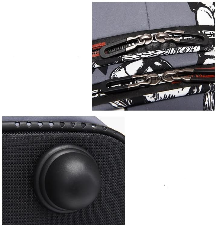 Glodiar Rolling Backpack,Large Rolling Laptop Bag Briefcase Backpacks with Wheels for Women Adults Travel Trolley Office,Waterproof Wheeled Backpack(22inch, Black) - Image 7