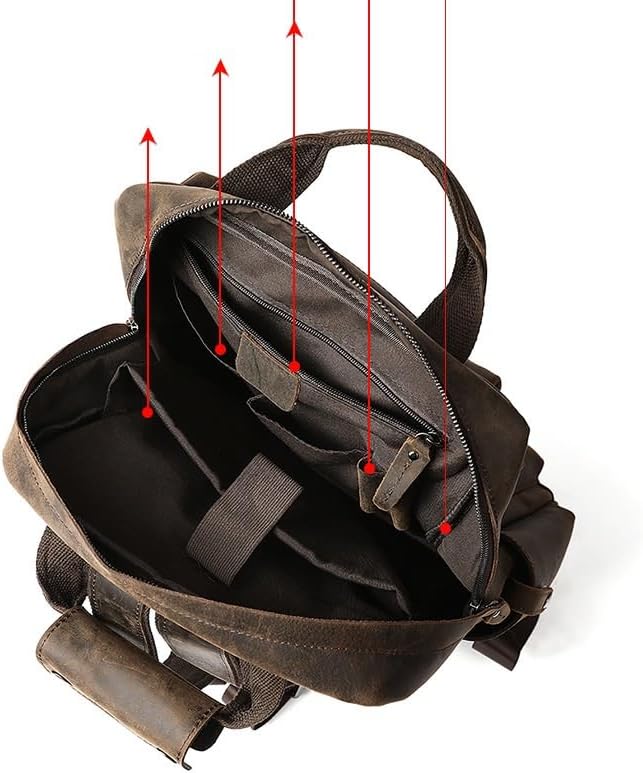 HIONJIN Laptop LARGE Backpack Casual Bookbag Daypack Camping Travel Rucksack - Image 7