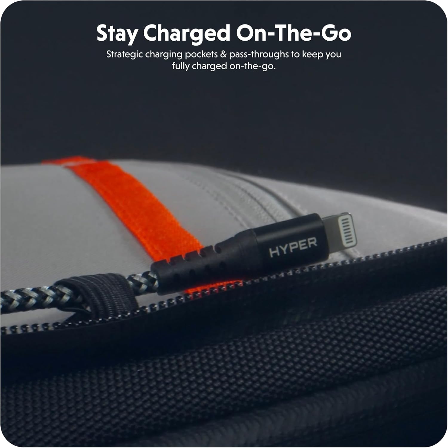 HyperPack Pro 22L Slim Travel Backpack with 'Find My' Compatibility - Fits up to 16” Laptop. Anti Theft w/RFID Protective Pocket. - Image 7