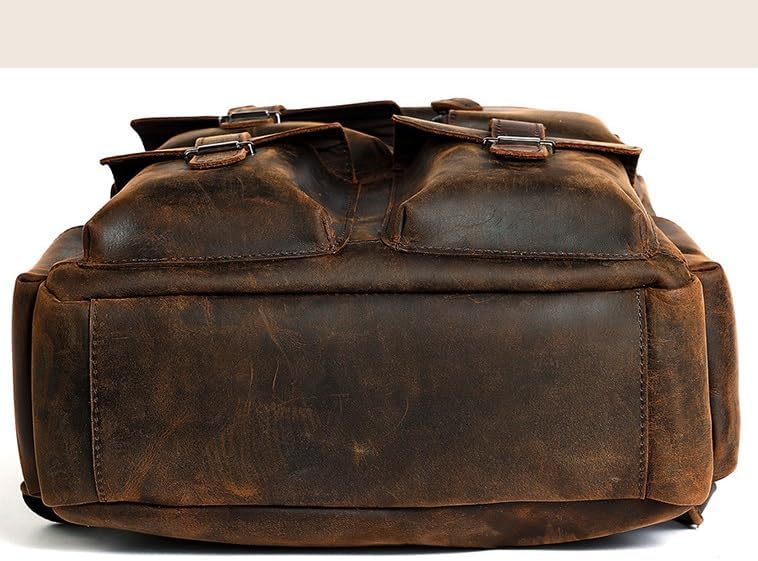 JOQWJPOIJ Laptop LARGE Backpack Casual Bookbag Daypack Camping Travel Rucksack - Image 6