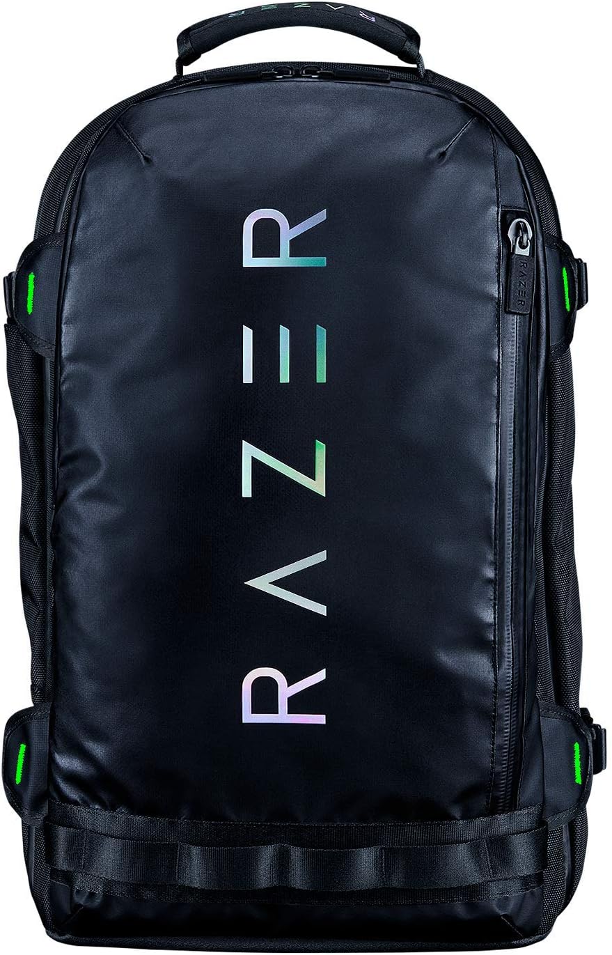 Razer Rogue V3 Backpack (17.3") - Compact Travel Backpack (Compartment for Laptop up to 18 Inches, Abrasion Resistant) Chromatic Edition - Image 4