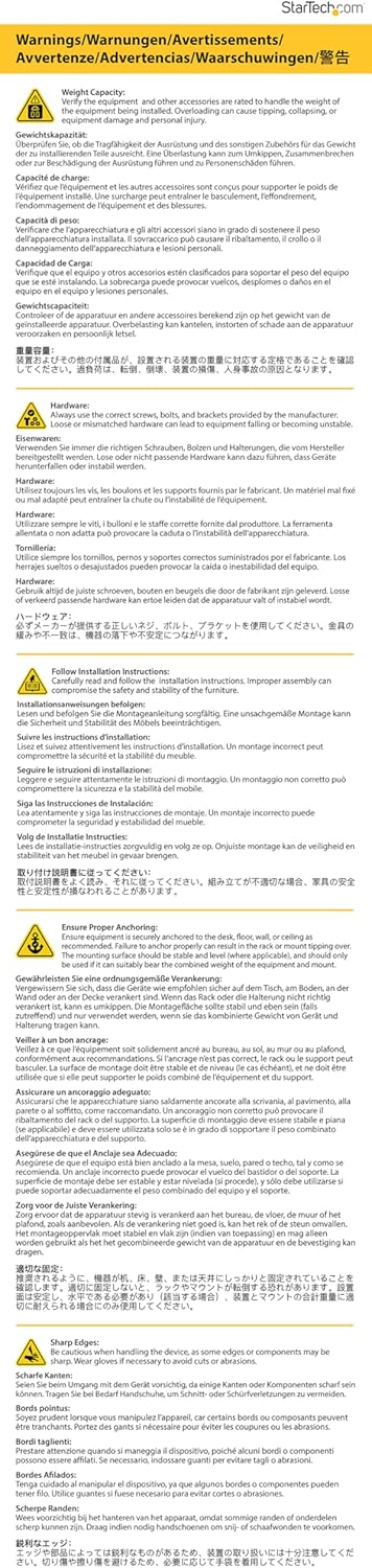 StarTech.com Unisex Backpack Ergonomic Computer Bag with Removable Accessory Case-Laptop\/Tablet Pockets-Nylon, Black, 17.3" Professional IT Tech Backpack for Work\/Travel\/Commute (NTBKBAG173) - Image 10