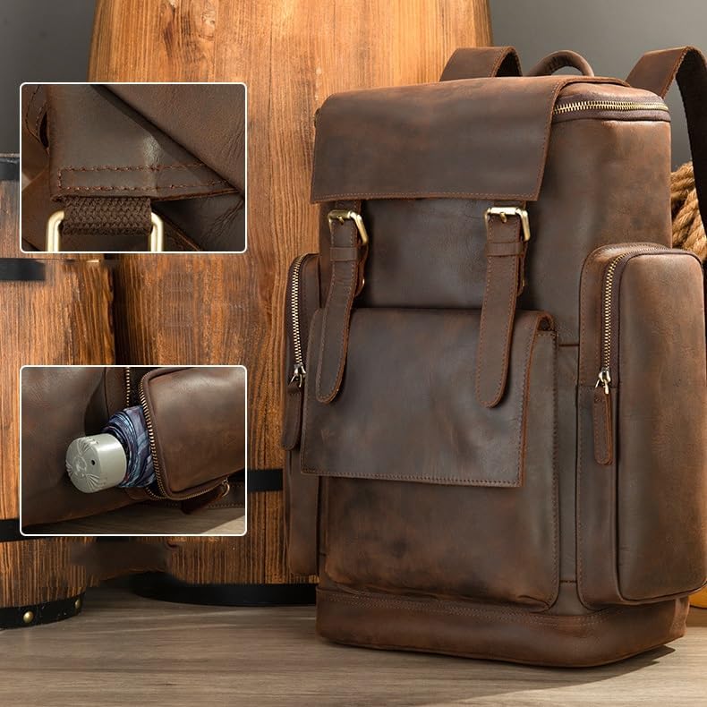 THJKUPO Laptop Backpack for Men Casual Business Travel Rucksack Work Daypack - Image 4