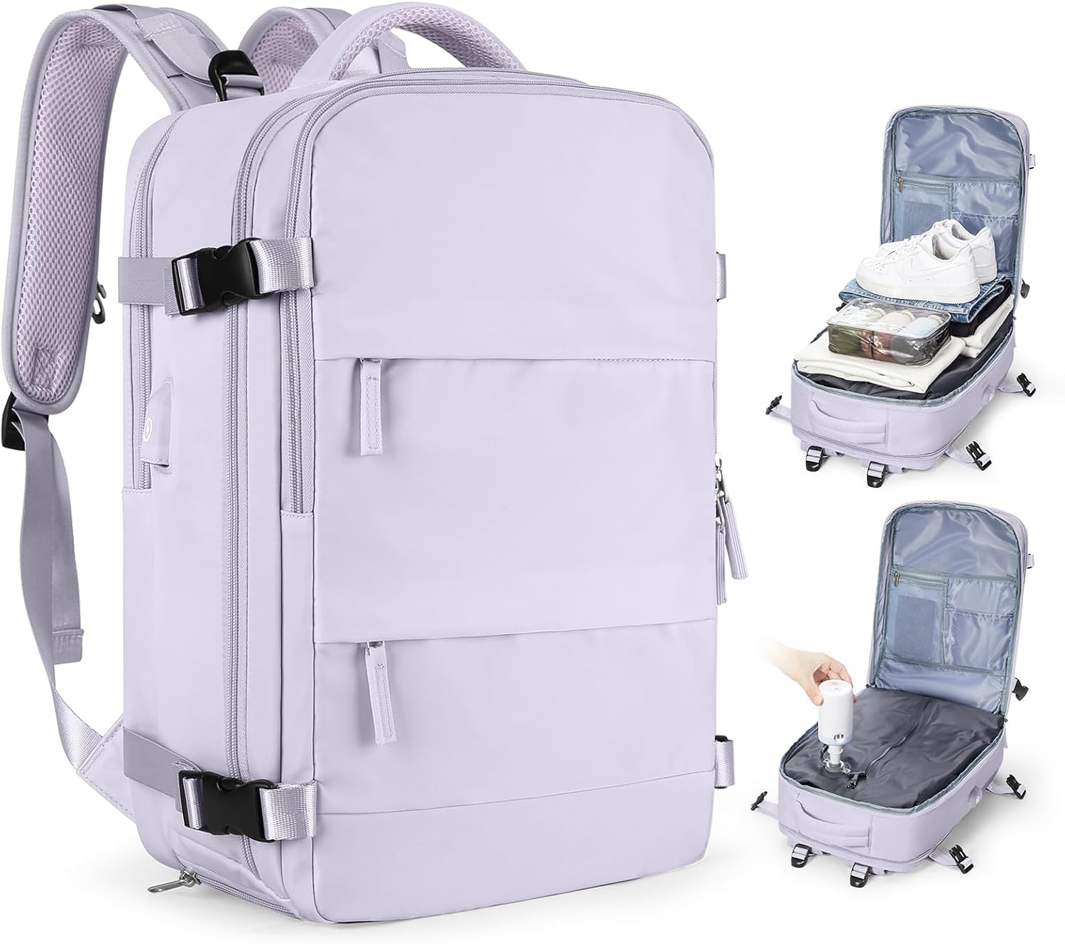 Travel Backpack For Women Men Airline Approved Carry On Backpack Flight Approved Waterproof Sports Luggage Backpack Casual Daypack Small Hiking Backpack - Image 65