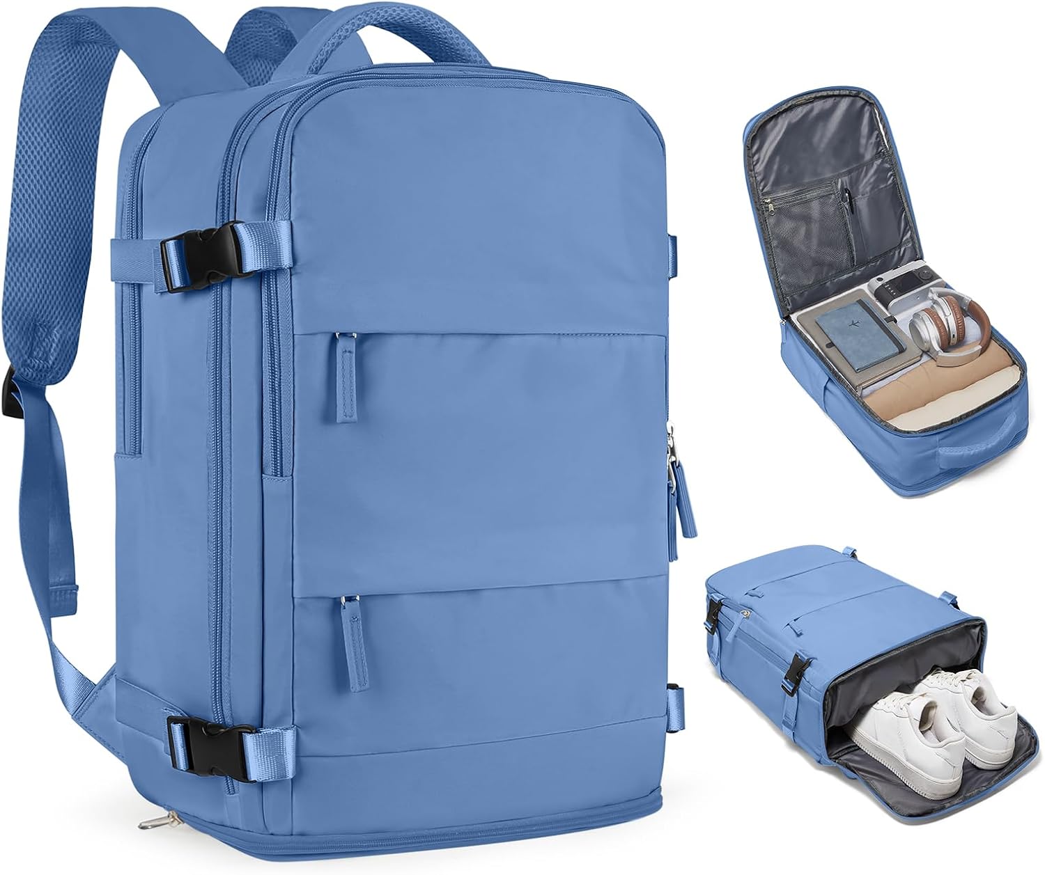 Travel Backpack For Women Men Airline Approved Carry On Backpack Flight Approved Waterproof Sports Luggage Backpack Casual Daypack Small Hiking Backpack - Image 45