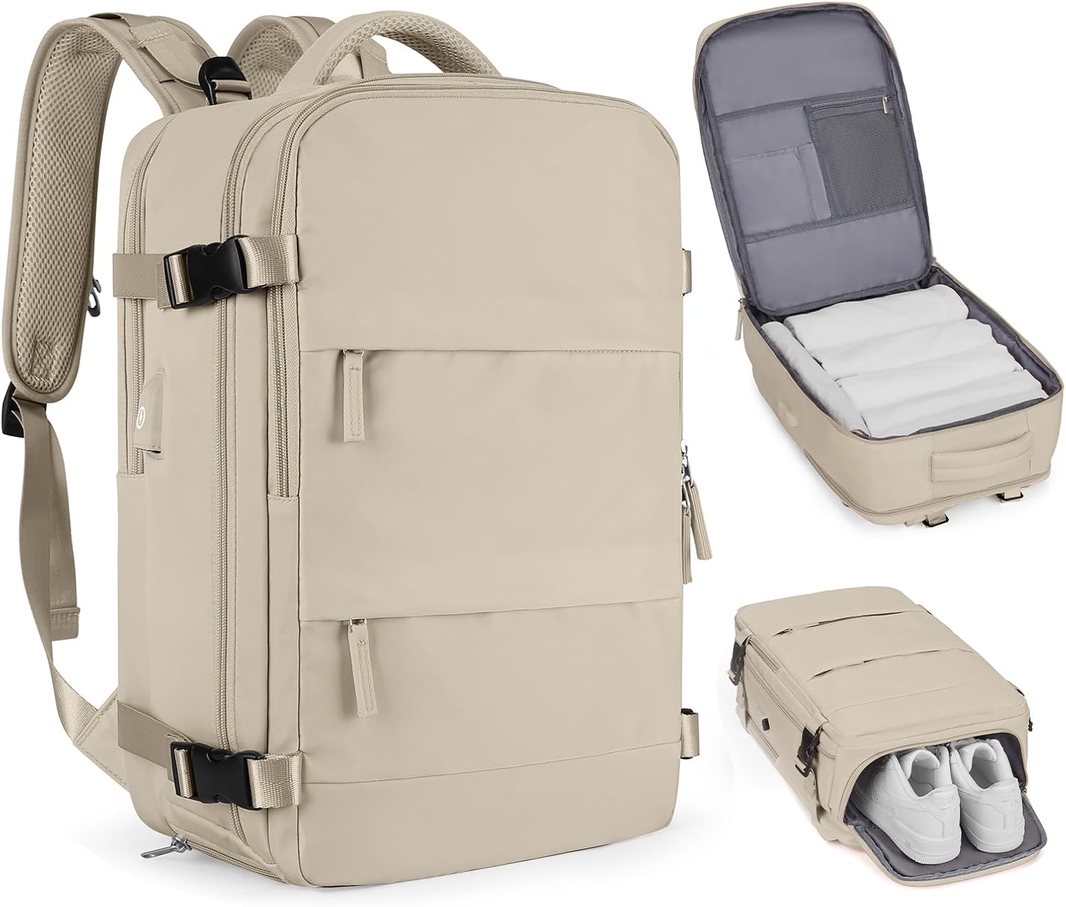 Travel Backpack For Women Men Airline Approved Carry On Backpack Flight Approved Waterproof Sports Luggage Backpack Casual Daypack Small Hiking Backpack - Image 37