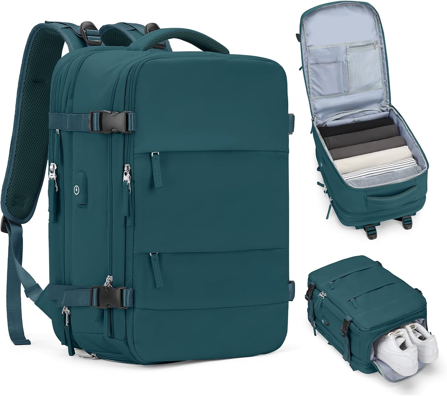 Travel Backpack For Women Men Airline Approved Carry On Backpack Flight Approved Waterproof Sports Luggage Backpack Casual Daypack Small Hiking Backpack - Image 41