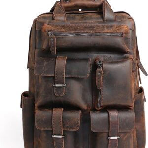 YUYUFA Laptop Large Backpack Casual Bookbag Daypack Camping Travel Rucksack